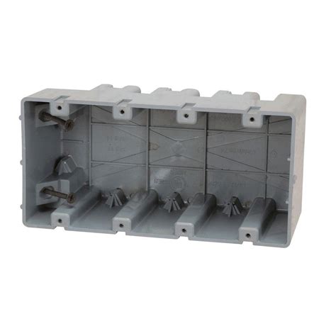 gang electrical 4x4 box accessories|4 gang adjustable electrical box.